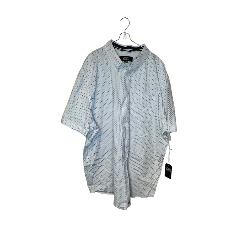 Cody James Men's Shirt Western Checkered Short Sleeve Button Up Stretch‎ XXL NWT